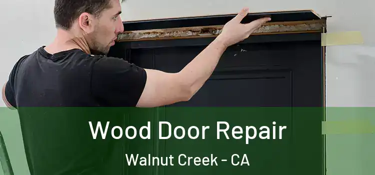 Wood Door Repair Walnut Creek - CA